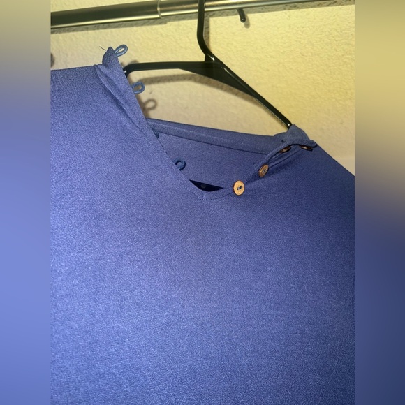 Free People Pescado Maxi Dress Blue - Picture 9 of 10